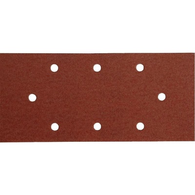 Brúsny papier na suchý zips 10ks, 8 otvorov, 93x190mm, P120