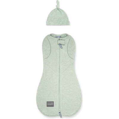 Sleepee Zavinovačka Second Step Swaddle s čiapočkou mätová