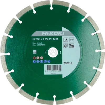 Hokiki Diamantový segmentový kotouč 230 x 22,2 x 10 mm 752815