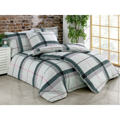 Brotex Obliečky bavlna Tailor grey 220x200 70x90