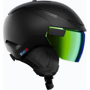 Atomic Скиорска каска Atomic Revent GT Amid Visor HD black/green hd