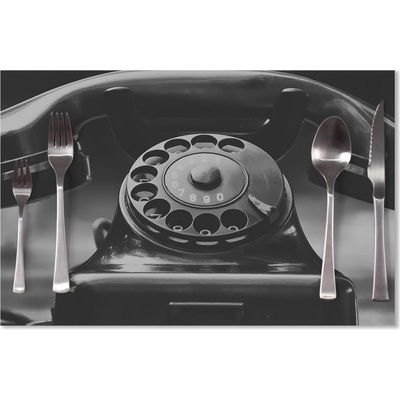 Sablio prostírání Starý telefon 40x30cm