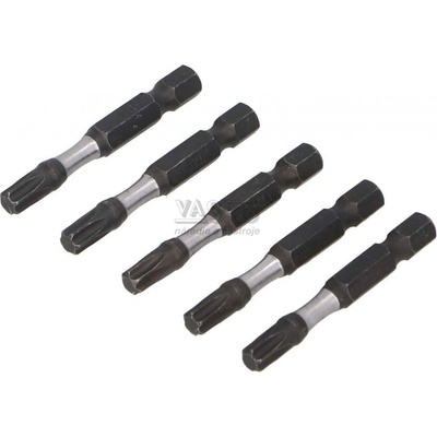 Bit 1/4“ úderový T30, dĺžka 50 mm EGA 5 ks