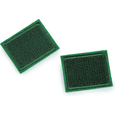 Nažehlovací záplaty pro opravy dírek i zdobení 3x4 cm Varianta: 20 zelená tmavá, Balení: 10 ks