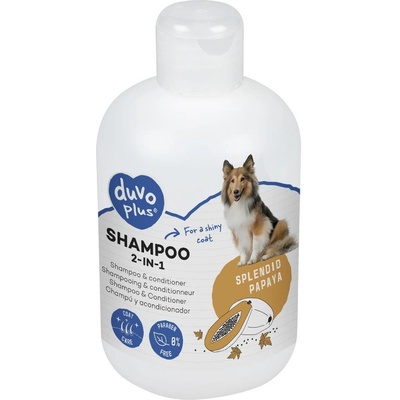 2-in-1 dog shampoo and conditioner with papaya - Шампоан и балсам в 1 за кучета, с папая, 250 мл