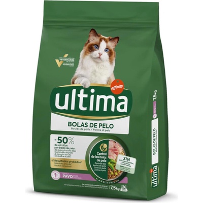 Ultima Cat Hairball 7.5 kg