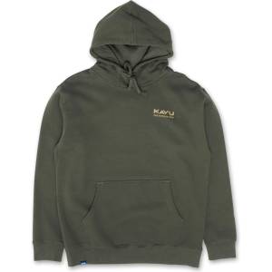 KAVU Мъжки суичър KAVU Salmon Run Hoodie - Forest River (017-4468-0213)