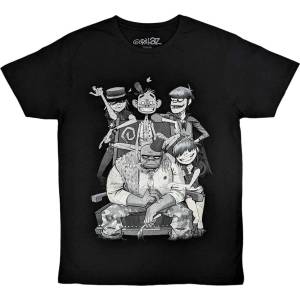 Gorillaz George Spray Black XL Риза (GORTS25MB04)