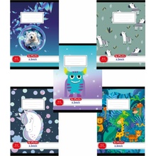 Herlitz Zošit 512 A5 linajkový Cute Animals