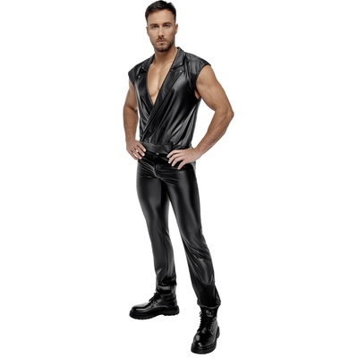 NEK Loose Casual Shirt in Stylish Matte Look 2161664 Black XL