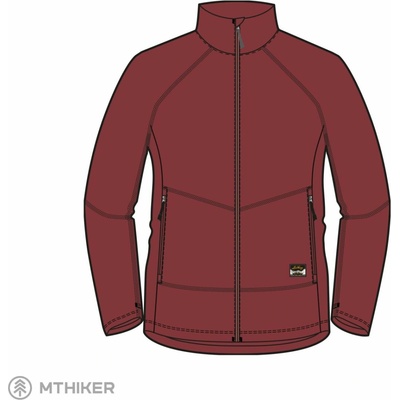 Lundhags Tived Merino Full Zip rosewood