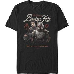 ZOOT. Fan Черна мъжка тениска Star Wars Boba Badge ZOOT. Fan | Cheren | МЪЖЕ | L