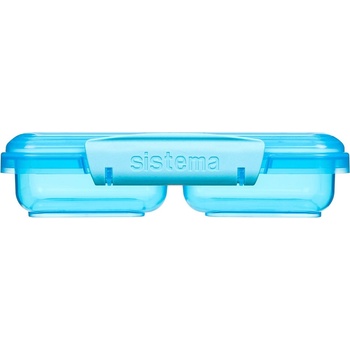 Holmes Products (Europe) Limited Кутия за обяд Sistema Lunch Small Split с 2 отделения 350 мл, синя