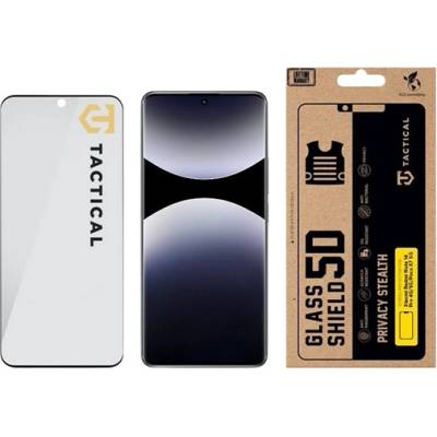 Tactical Poco X7 TACTICAL GLASS SHIELD PRIVACY STEALTH 5D стъклен протектор за екран 5D, защита от погледи, ЧЕРЕН (57983127215)