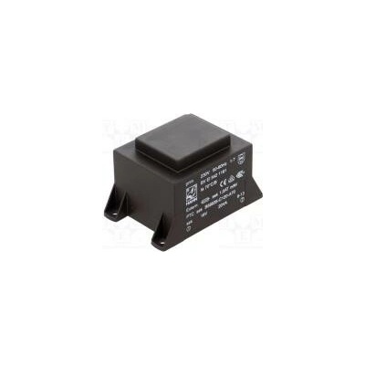 Transformátor zalévaný 20VA 230VAC 18V 1112mA PCB 500g