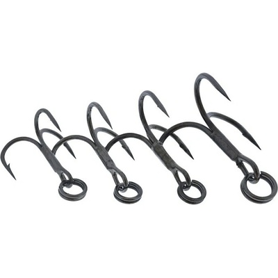 Westin Trojháček Rigged Trout Treble Hooks Black vel.6 8 ks