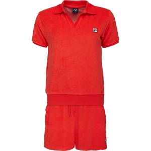Fila Set polo and short pants in sponge terry m