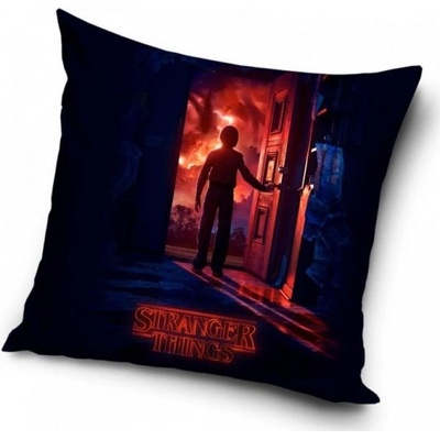 Carbotex Obojstranný vankúš Strenger Things 40x40 STR213005