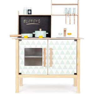 ECOTOYS Дървена Кухня За Деца EcoToys CA12092 (CA12092)