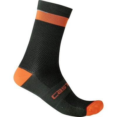 Castelli ALPHA 18 ponožky vojenská zelená