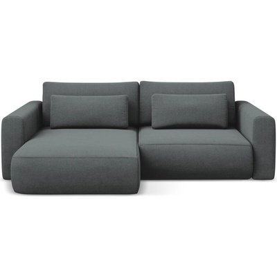 makamii Тъмносив разтегателен ъглов диван с място за съхранение (ляв ъгъл) Kapua - Makamii (KAPUA_LCF_S_24_P1_C16)