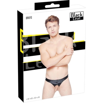 Black Level Vinyl Briefs