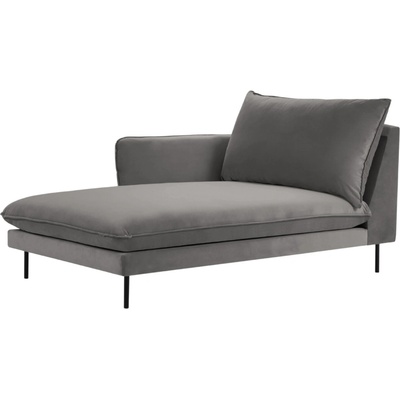 Cosmopolitan Design Vienna sametová 170 cm levá světle šedá