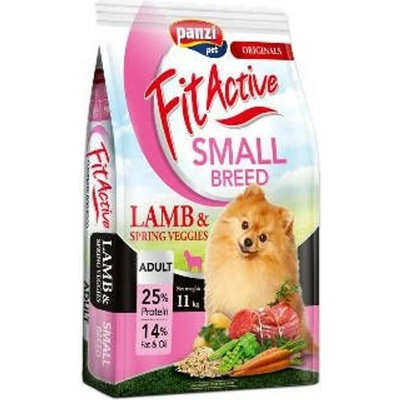 Panzi FitActive Originals Adult Small Breed Hypoallergenic Lamb & Spring Veggies 11 kg