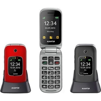 ALIGATOR V650 Senior černo-stříbrná