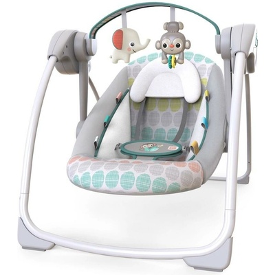 BRIGHT STARTS Hojdačka s melódiou Whimsical Wild 0m+ do 9 kg