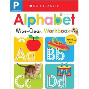 Wipe-Clean Workbook: Pre-K Alphabet (Scholastic Early Learners) | Scholastic (ISBN: 9781338161489)