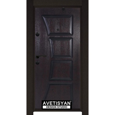 Haska Входна врата Outdoor Бетопан - DC111 орех (цена без монтаж)