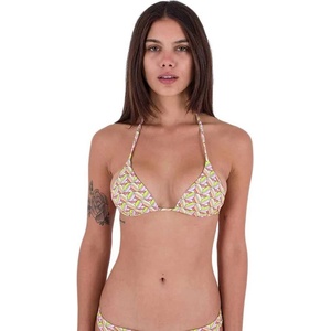 Hurley City Blockb Itsy Bitsy bikini top - Beige (Sweet Cream)