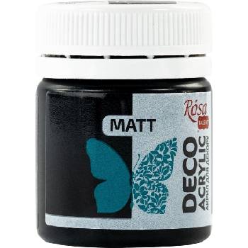 Rosa Talent АКРИЛНА боя Black (17) Mat 20 ml 1 бр (20017)