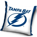 TipTrade Velurový vankúš NHL Tampa Bay Lightning 40x40