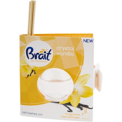 Brait vonné tyčinky Crystal Vanila 40 ml