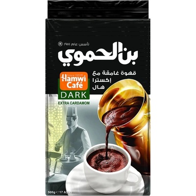 HAMWI Káva s KARDAMOMEM DARK Mletá 450 g
