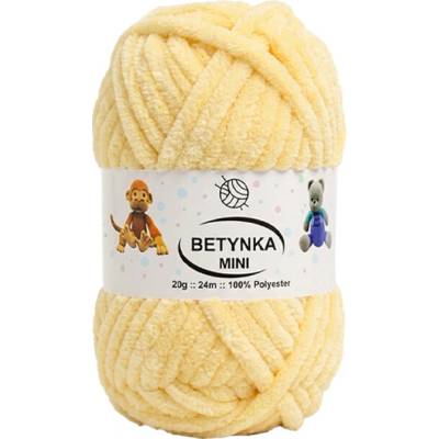 příze Betynka Mini 702 světle žlutá