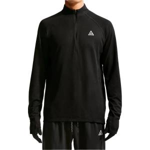 Nike Мъжка спортна тениска Nike ACG Dri-Fit Trail Midlayer Half Zip Running shirt - Black / Black / Summit White (216-9113-0111)