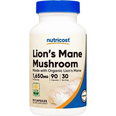 Nutricost Lion's Mane 1650 mg [90 капсули]