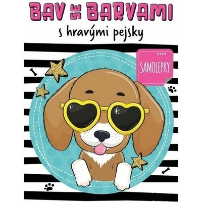 Bav sa farbami s hravými psíkmi