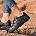 Tinti Shoes Черни дамски кецове Adel black stamp