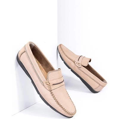 Grand Polo Club Gpc polo Мъжки кожени обувки - Бежови 795965723 (265275_Бежов)