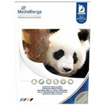 MediaRange Фото хартия MediaRange MRINK119, DIN A4, 210 x 297mm, Лепяща, за мастилено-струйни принтери, Гланцирана, 115гр, 50 страници