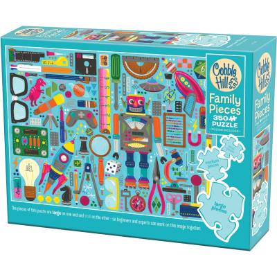 Cobble Hill - Puzzle Nerdy Junk Drawer - 350 piese
