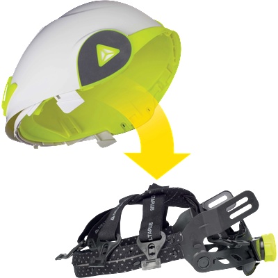 Delta Plus Delta harness o 2 / Резервен кръст за каска - черен (harneo2)