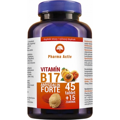 Amygdalin forte Vit.B17 45 tabliet + 15 tabliet