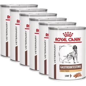Royal Canin VHN Dog Gastrointestinal High Fibre Консерва 6 x 410 г