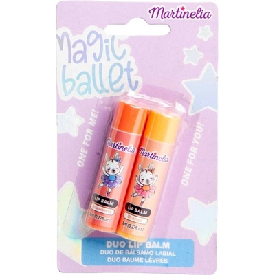 Aquarius Cosmetic Kомплект балсам за устни, Martinelia, Магически балет, 2 броя (MA14500)