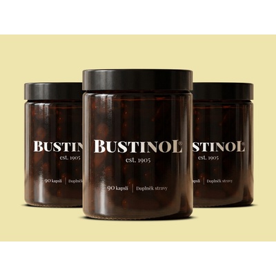 Herbavia.cz BUSTINOL REFILL PACK bylinný extrakt 90 kapslí